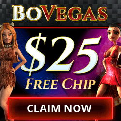 Free $25 BoVegas Casino